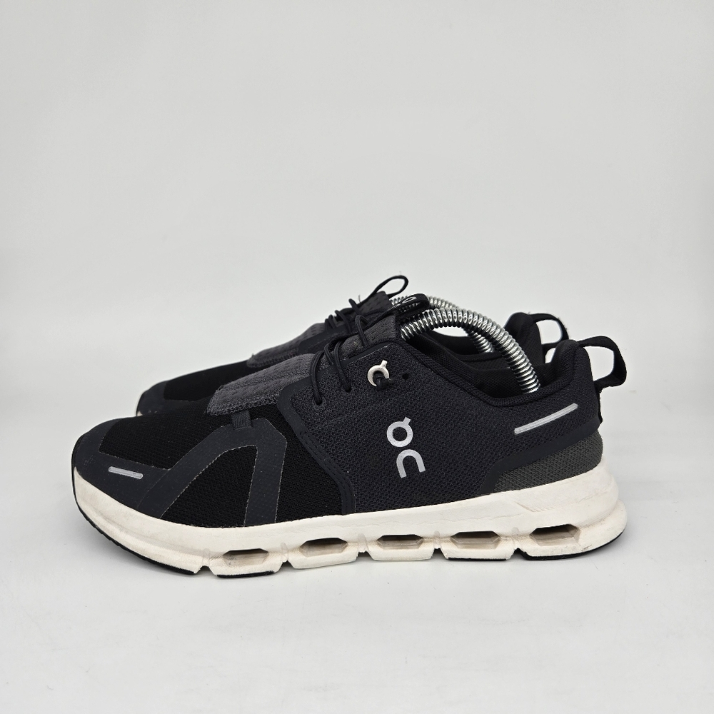 On Running Kids Sneakers Black and White